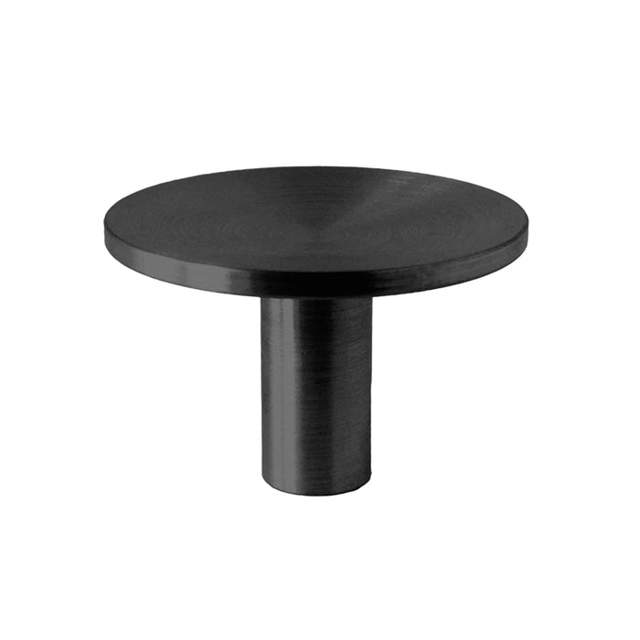 Furniture knob Deep Black 35mm