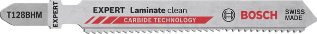 Bosch jigsaw blade 67mm, t/laminate 2-15mm, pk a 3. T005BHM