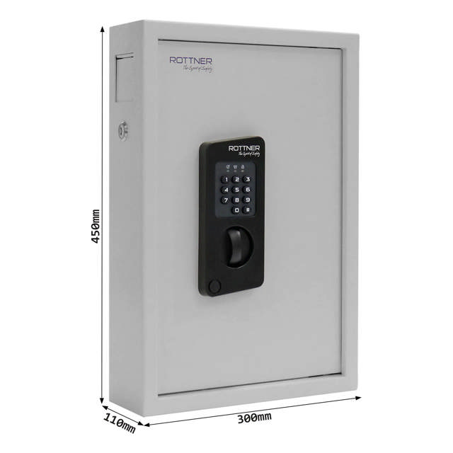 Keytronic Key cabinet w/electric code w/48 hooks