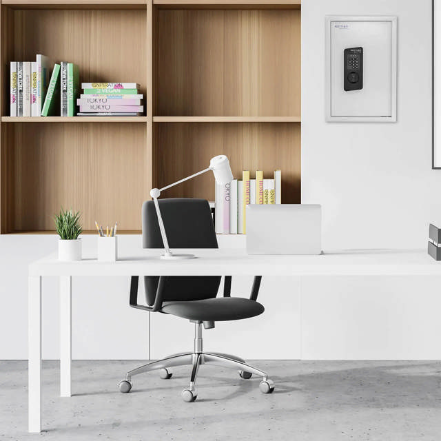 Keytronic Key cabinet w/electric code w/48 hooks