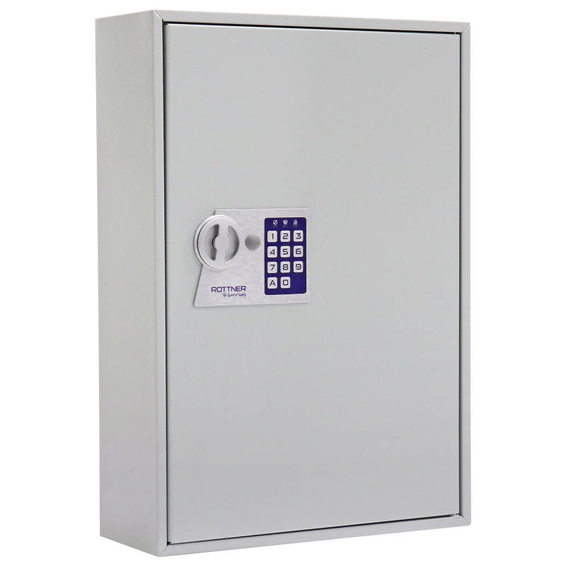 Rottner nøgleskab m. el-kodelås, 200 kroge