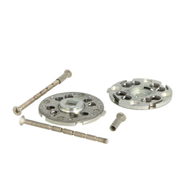 Mounting kit Door handle Zamak