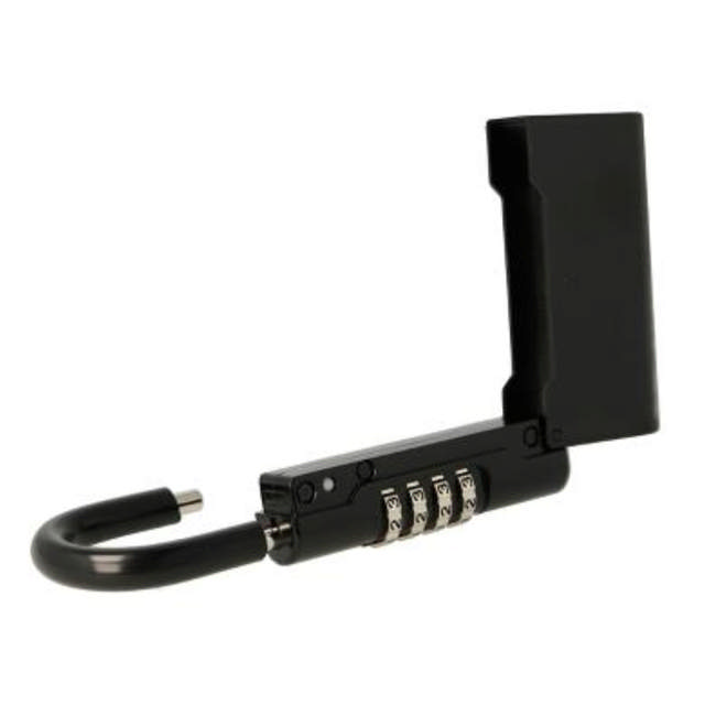 Siso padlock with code and key storage