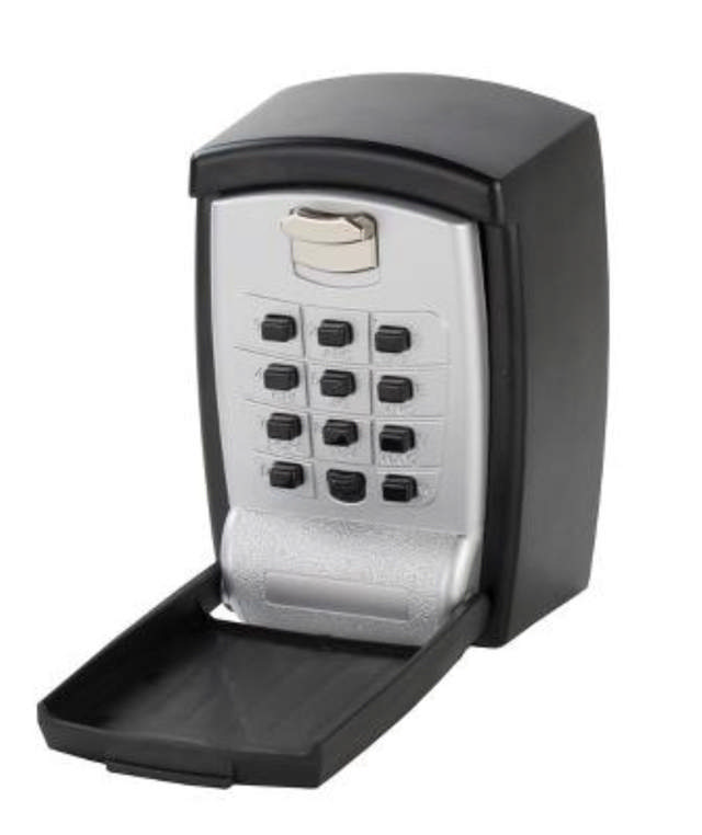 Siso key box with push button